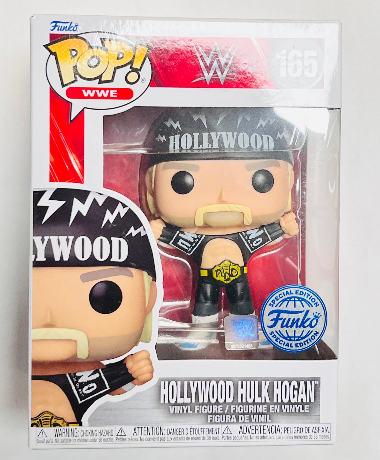 Funko Pop! WWE Hollywood Hulk Hogan 165 Funko Special Edition + Free Protector