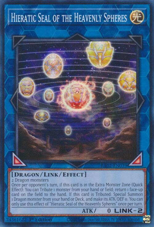 Hieratic Seal of the Heavenly Spheres - 25th Anniversary Rarity Collection II (RA02)