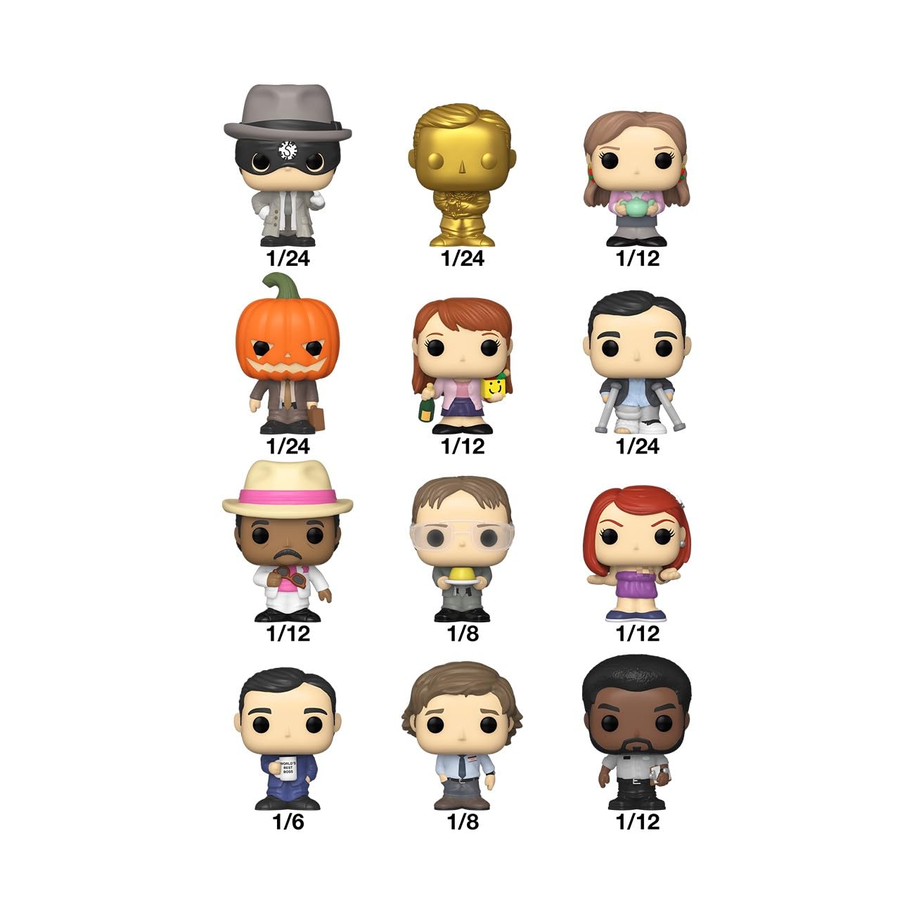 Funko Bitty Pop! The Office Mystery Mini Figure Blind Bag (One Variation Chosen at Random)