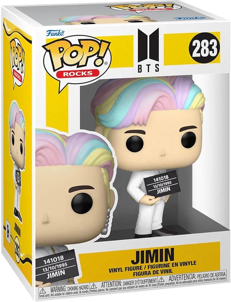 Funko Pop! K-Pop Bangtan Boys BTS Butter Jimin 283 + Free Protector
