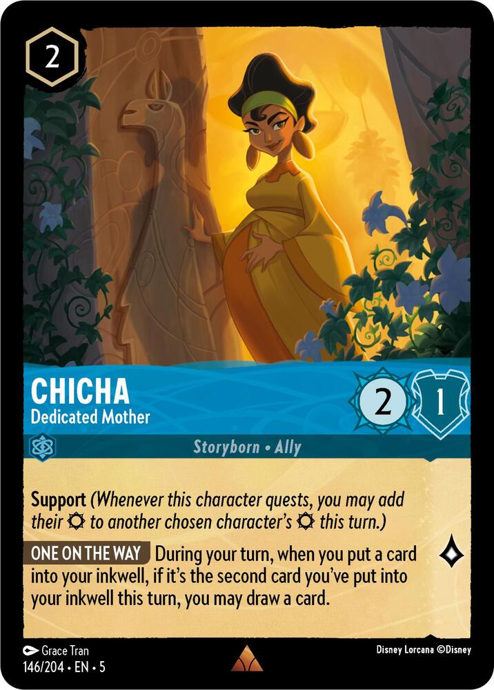 Disney Lorcana - Chicha - Dedicated Mother - Shimmering Skies (5)