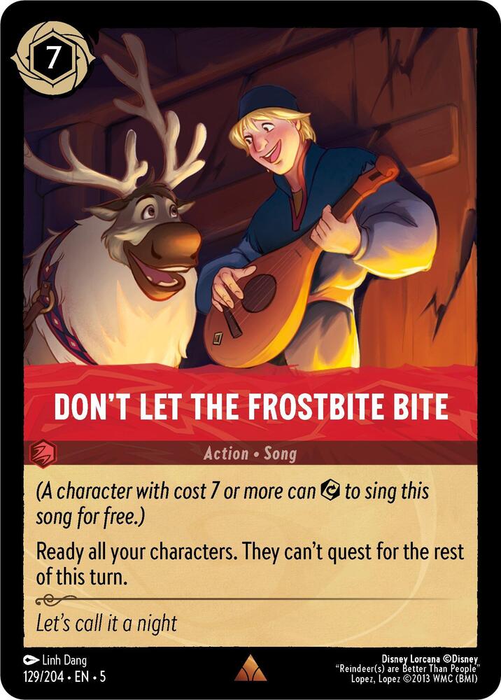 Disney Lorcana - Don't Let the Frostbite Bite - Shimmering Skies (5)