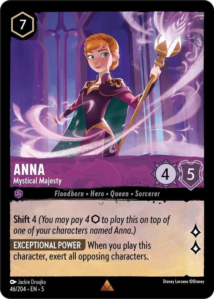 Disney Lorcana - Anna - Mystical Majesty - Shimmering Skies (5)