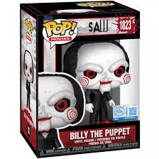 Funko Pop! SAW - Billy The Puppet 1823 Funko Special Edition Figure + Pop Protector