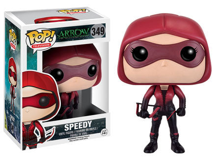 Funko Pop! Arrow The Television Series : Speedy 349 (VAULTED) + Pop Protector