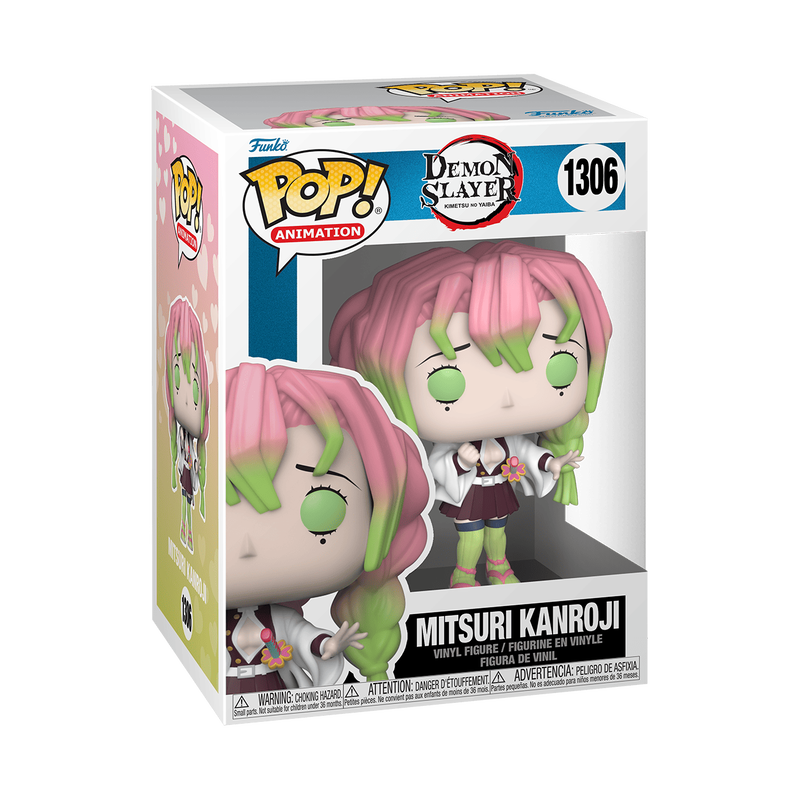 Funko POP! Animation: Demon Slayer - Mitsuri Kanroji 1306 + FREE PROTECTOR!