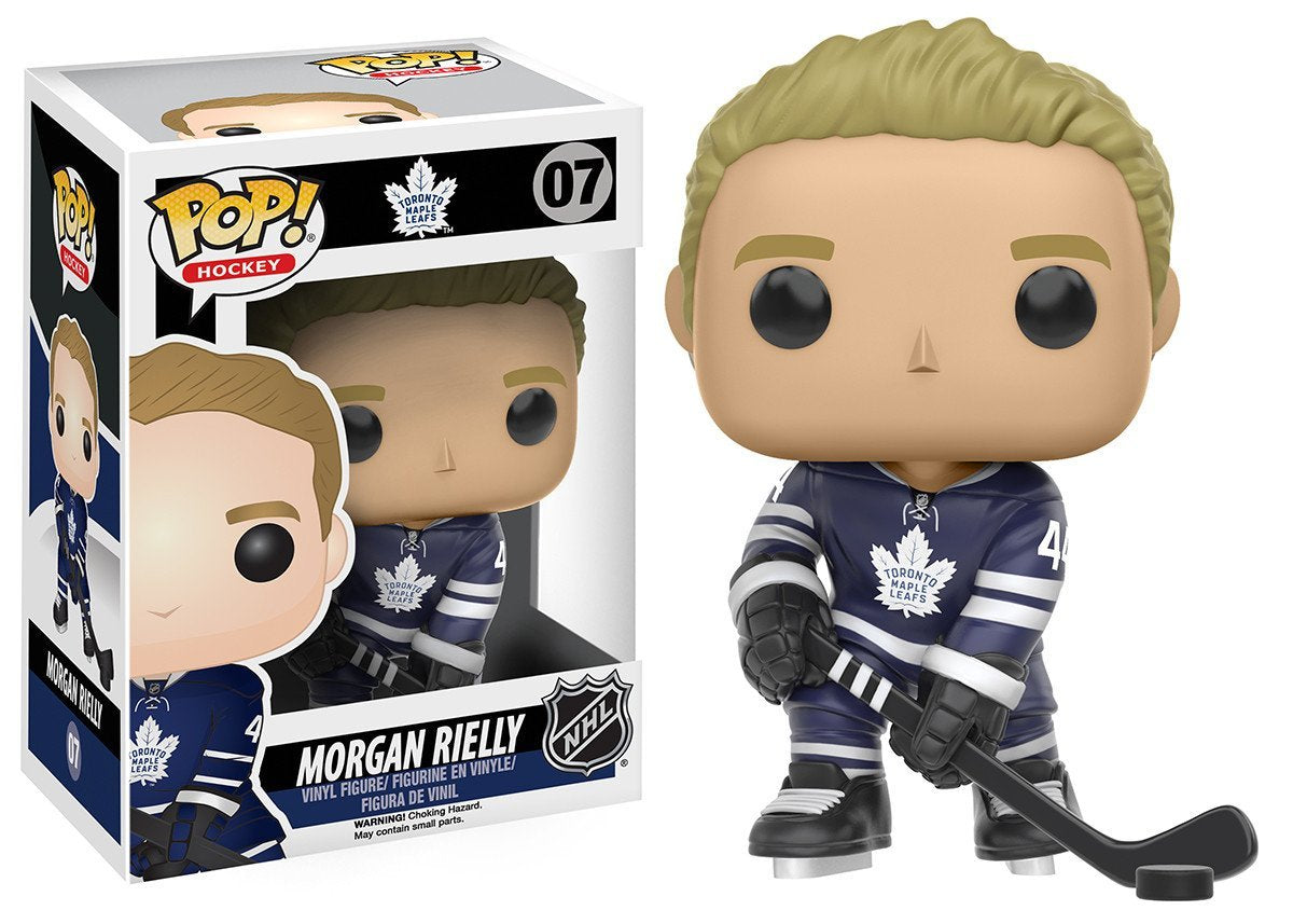 Funko Pop! NHL Toronto Maple Leafs : Morgan Rielly 07 (VAULTED) + Pop Protector