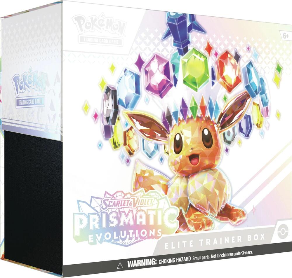 Pokemon TCG! Prismatic Evolutions Elite Trainer Box - SV: Prismatic Evolutions (PRE)