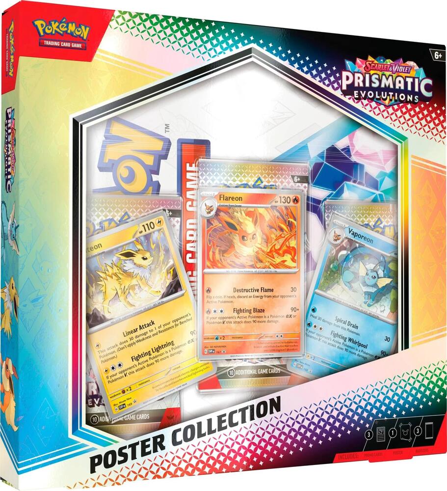Pokemon TCG! Prismatic Evolutions Poster Collection - SV: Prismatic Evolutions (PRE)