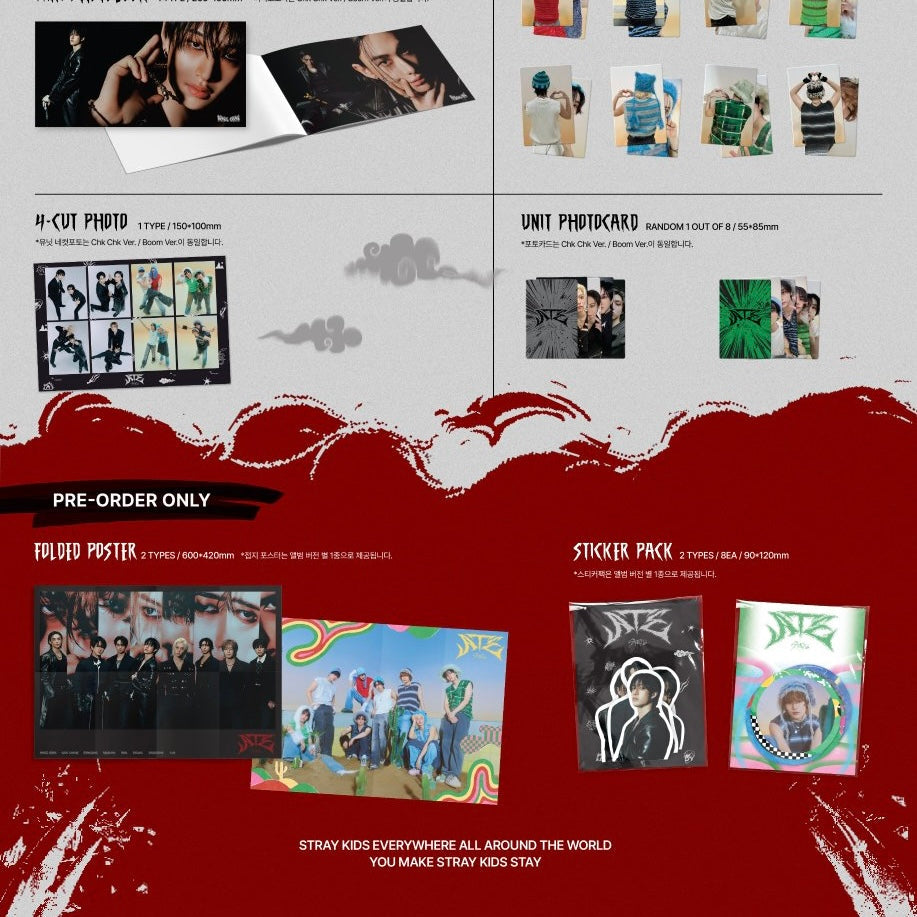 K-POP STRAY KIDS - ATE (2 VERSIONS)