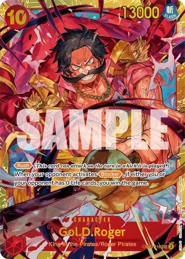 One Piece TCG! Gol.D.Roger - Emperors in the New World (OP09)