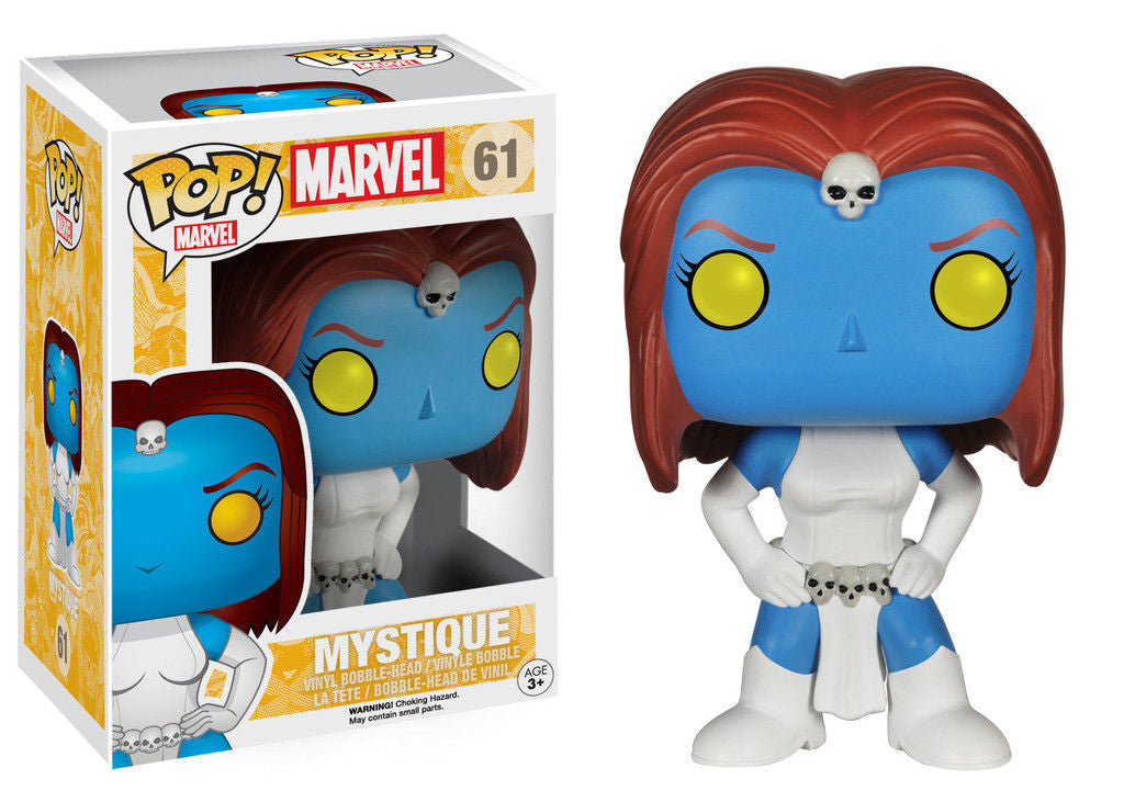 Funko Pop! Marvel Mystique 61 + Pop Protector