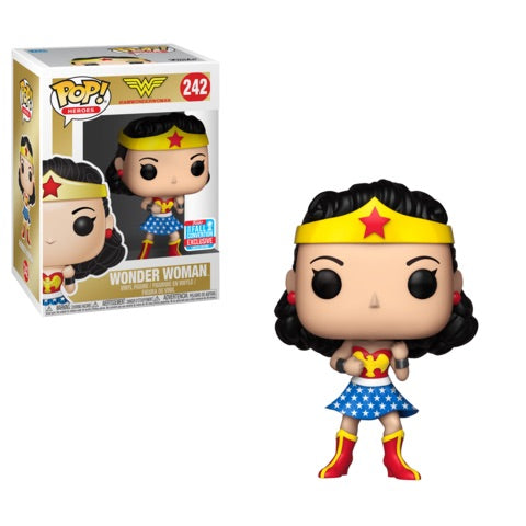 Funko Pop! DC I AM WONDER WOMAN : Wonder Woman 242 Funko 2018 Fall Convention Exclusive + Pop Protector