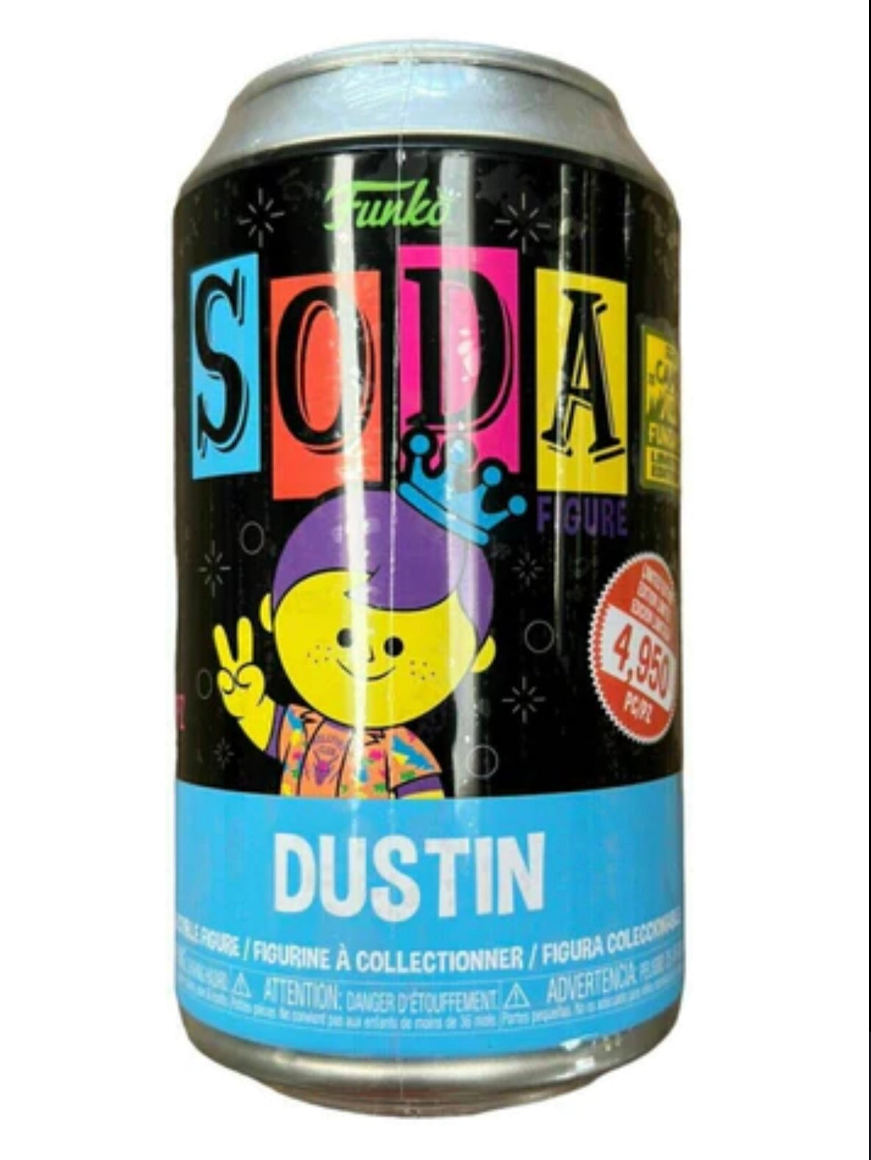 Netflix Stranger Things Funko Presents Camp Fundays 2023 Dustin Sealed Limited Edition Funko Soda Pop Figure