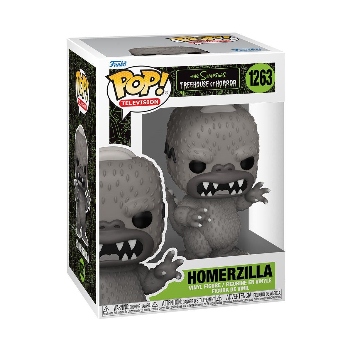 Funko Pop! The Simpsons Treehouse of Horror : Homerzilla 1263 + Pop Protector