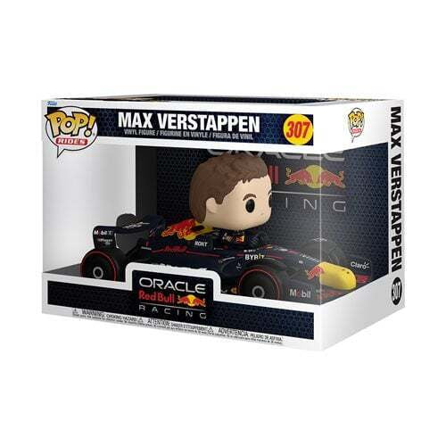 Preorder Funko Pop! Oracle Racing Max Verstappen 307 Rides Figure