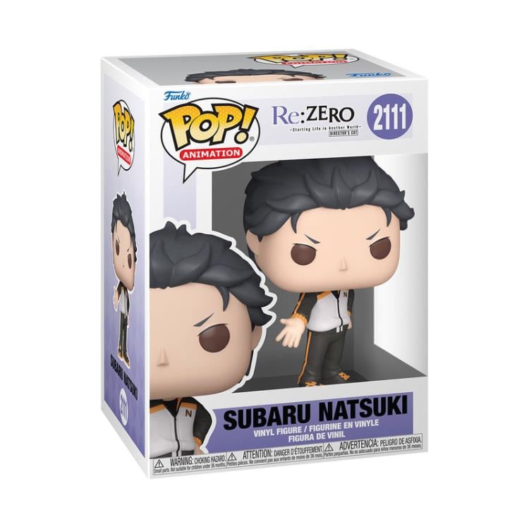 Funko Pop! Re : Zero Starting Life in Another World - Subaru Natsuki 2111 Figure + Pop Protector