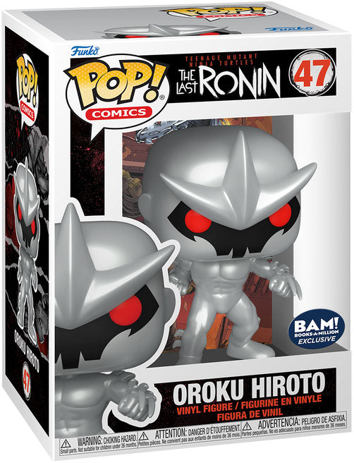 Funko Pop! Teenage Mutant Ninja Turtles - The Last Ronin : Oroku Hiroto 47 BAM Exclusive + Pop Protector