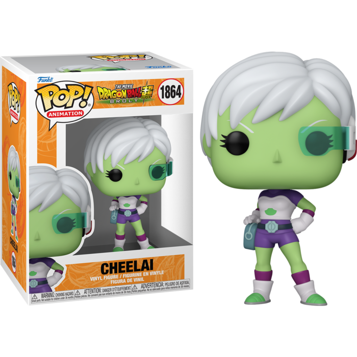 Funko Pop! The Movie : Dragon Ball Super Broly : Cheelai 1864 + Pop Protector