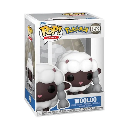 Pokemon Wooloo Funko Pop! Vinyl Figure #958 + PoP Protector