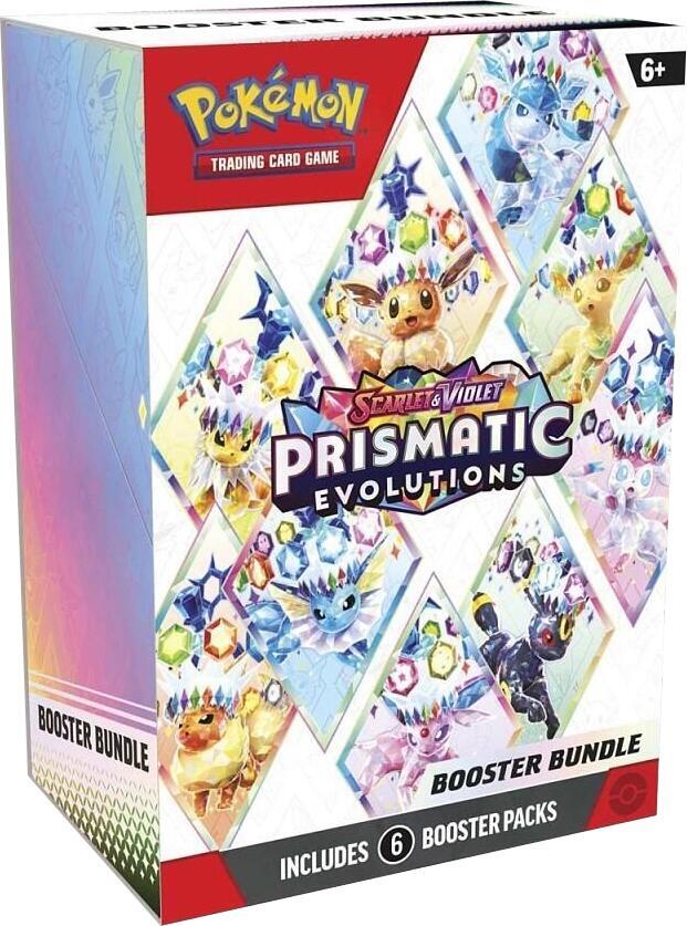 Pokemon TCG! Prismatic Evolutions Booster Bundle - SV: Prismatic Evolutions (PRE)