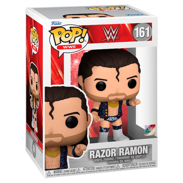 Funko Pop! WWE Razor Ramon 161 + Free Protector