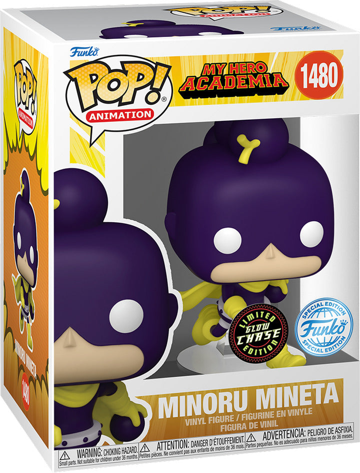 Funko Pop! My Hero Academia - Minoru Mineta 1480 Funko Special Edition CHASE + Free Protector