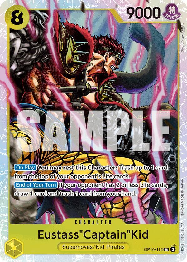 One Piece TCG! Eustass"Captain"Kid (112) - Royal Blood (OP10-112)