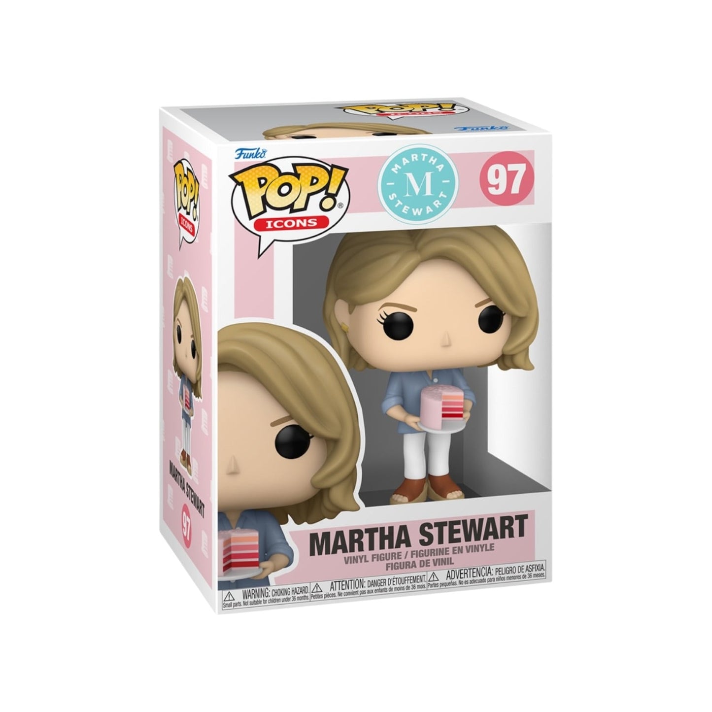 Funko Pop! Icons - Martha Stewart 97 Figure + Pop Protector