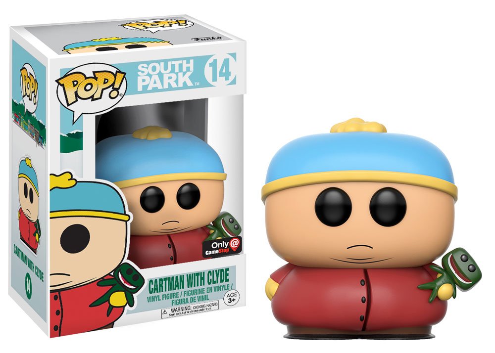 Funko POP! South Park - Cartman with Clyde 14 Gamestop Exclusive + PROTECTOR! (VAULTED)