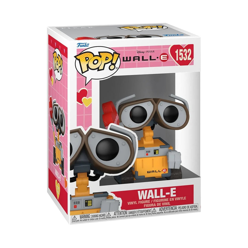 Funko Pop! Disney Pixar Valentines Edition Wall-E 1532 + Protector