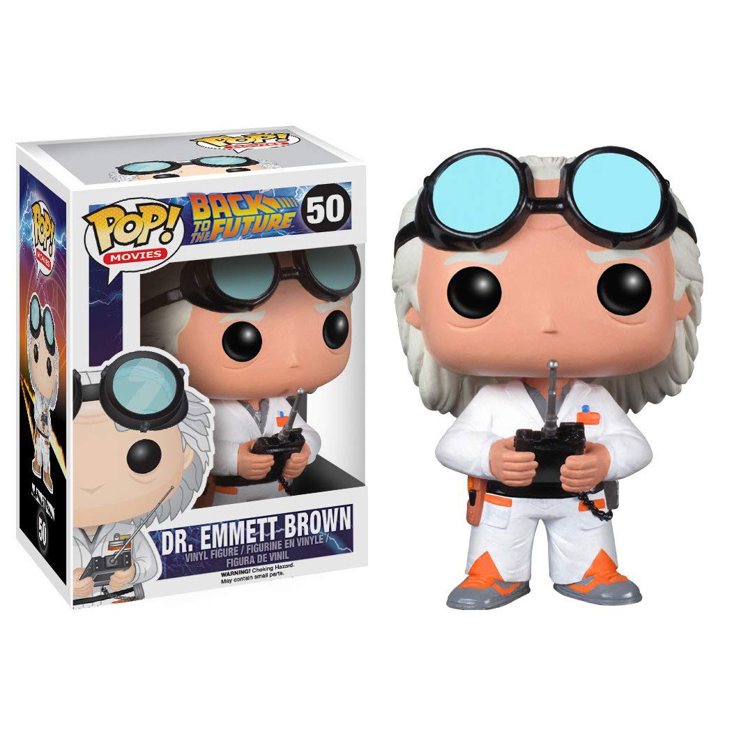 Funko POP! Movies: Back To The Future #50 - Dr. Emmett Brown + PROTECTOR!