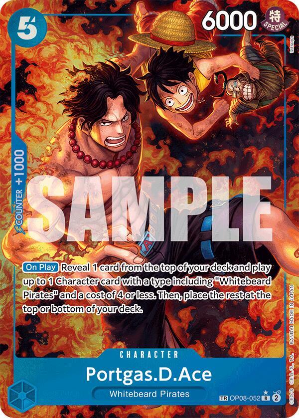 One Piece TCG! Portgas.D.Ace (TR) - Royal Blood (OP10)