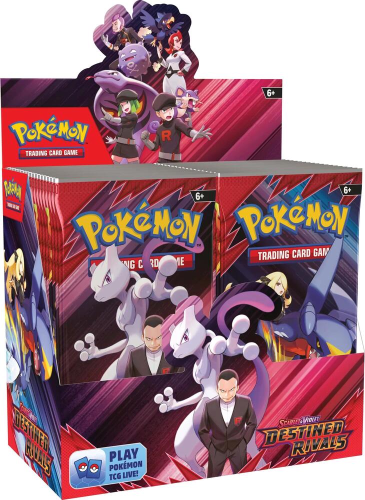 Pokemon TCG! Destined Rivals Booster Box - SV10: Destined Rivals (DRI)