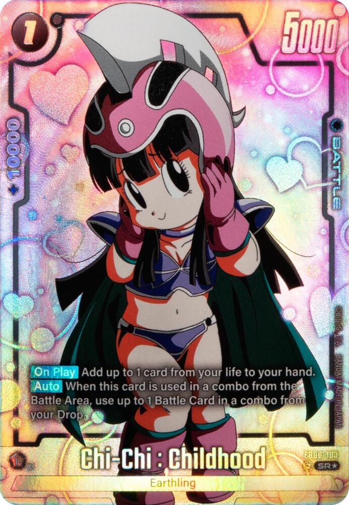 Dragon Ball TCG! Chi-Chi : Childhood - FB06-103 (Alternate Art) - Rivals Clash (FB06)