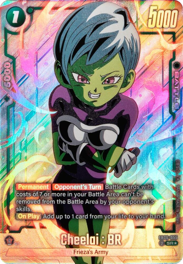 Dragon Ball TCG! Cheelai : BR - FB06-055 (Alternate Art) - Rivals Clash (FB06)
