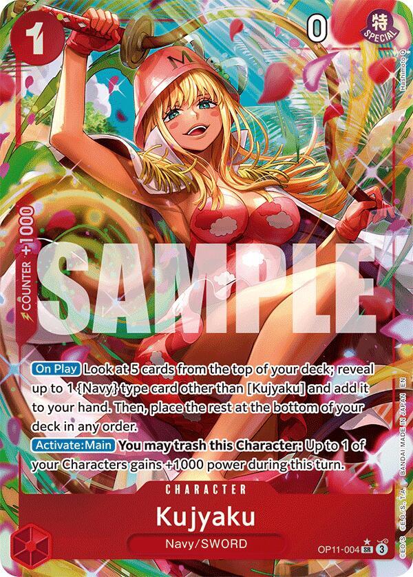 One Piece TCG! Kujyaku (Alternate Art) - A Fist of Divine Speed (OP11)