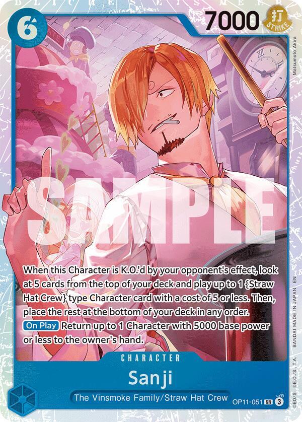 One Piece TCG! Sanji - A Fist of Divine Speed (OP11)
