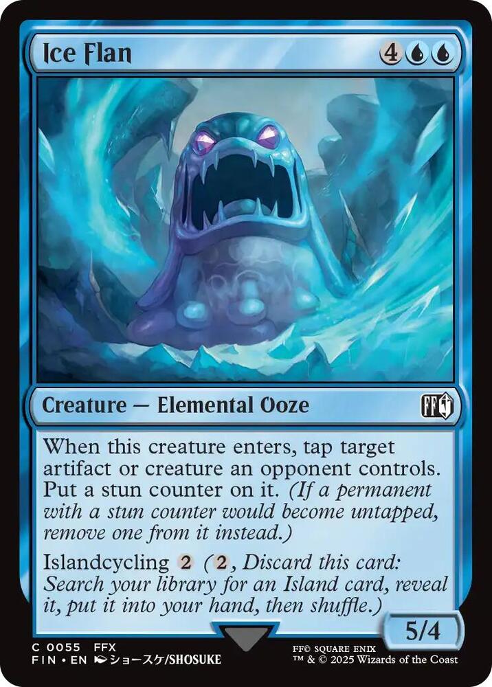 MTG! Ice Flan - FINAL FANTASY (FIN)