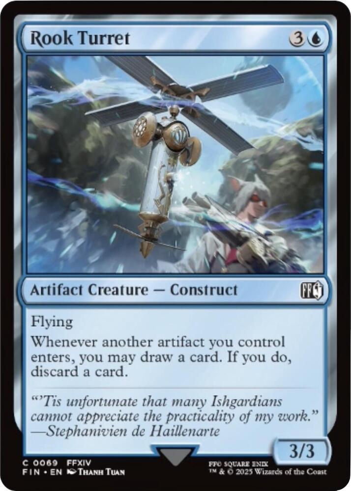 MTG Rook Turret - FINAL FANTASY (FIN)