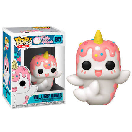 Funko Pop! Tasty Peach : Vanilla-Berry Nomwhal 85 Figure + Pop Protector