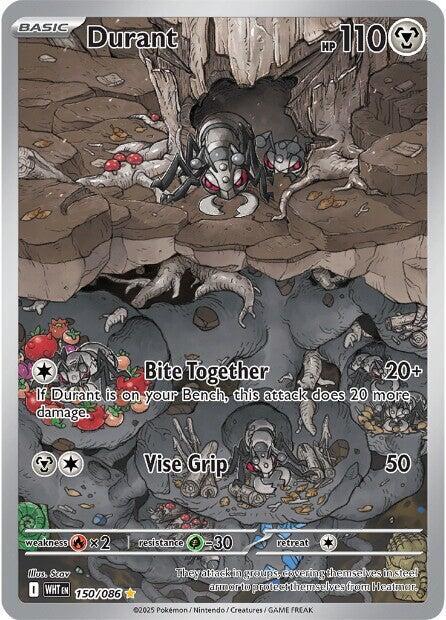 Pokemon TCG! Durant - 150/086 - SV: White Flare (WHT)