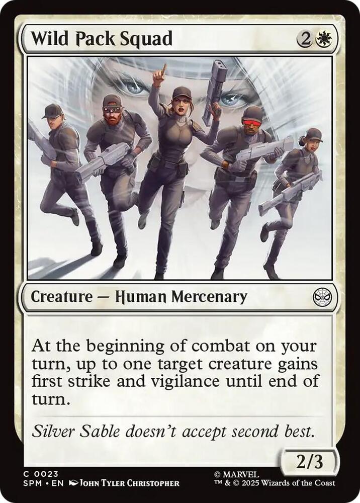 MTG! Wild Pack Squad - Marvel's Spider-Man (SPM)