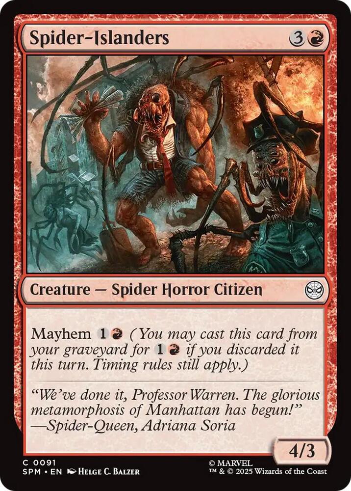 MTG! Spider-Islanders - Marvel's Spider-Man (SPM)