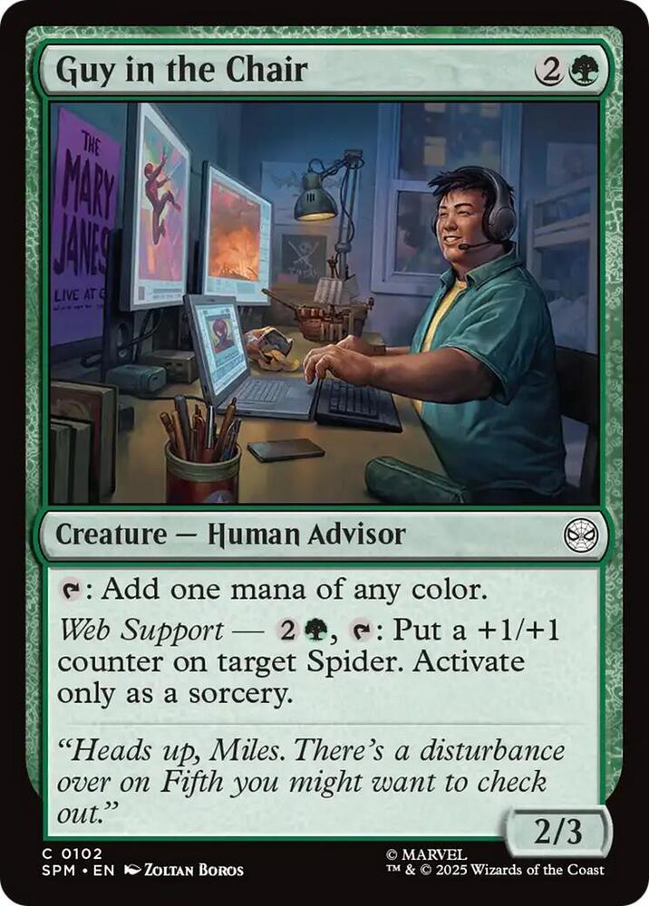 MTG! Guy in the Chair - Marvel's Spider-Man (SPM)