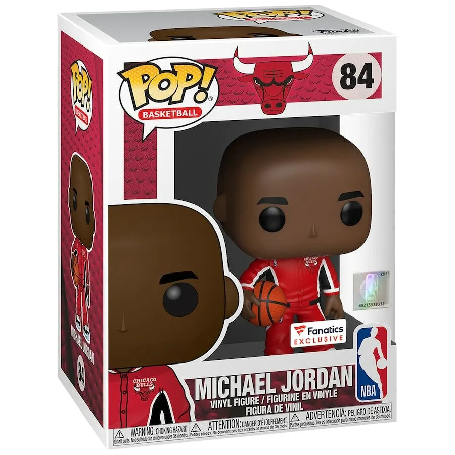 Funko Pop! Basketball NBA Chicago Bulls Michael Jordan 84 Fanatics Exclusive + Free Protector