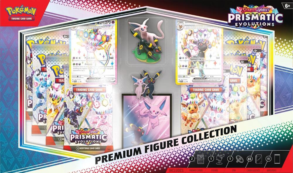 Pokemon TCG! Prismatic Evolutions Premium Figure Collection - SV: Prismatic Evolutions (PRE)