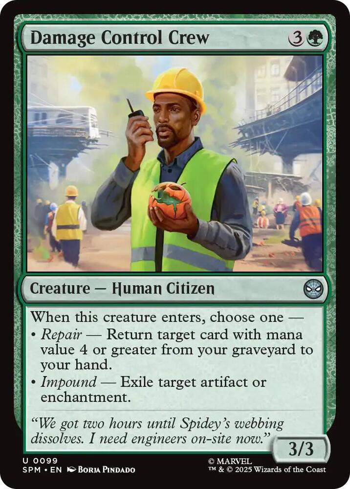 MTG! Damage Control Crew - Marvel's Spider-Man (SPM)