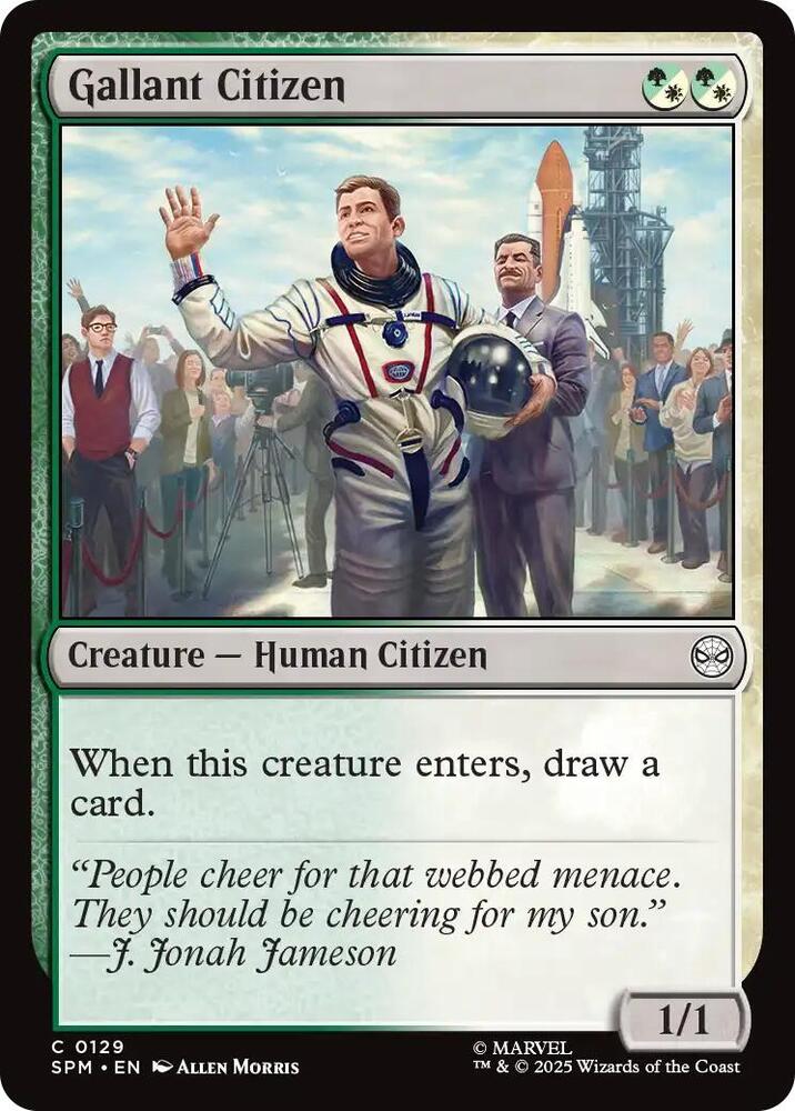 MTG! Gallant Citizen - Marvel's Spider-Man (SPM)