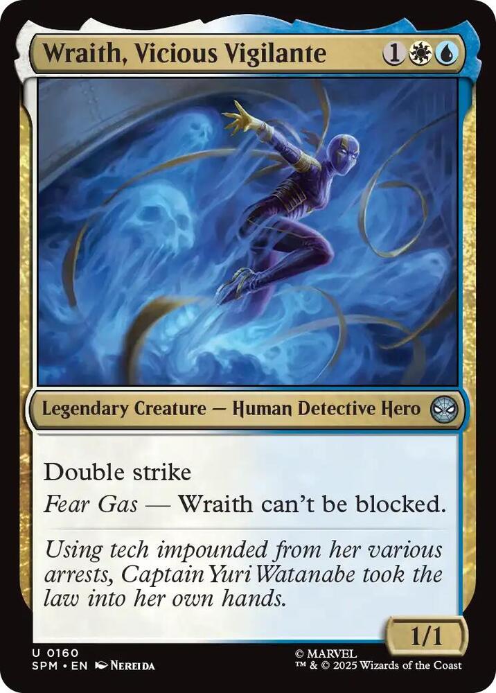 MTG! Wraith, Vicious Vigilante - Marvel's Spider-Man (SPM)